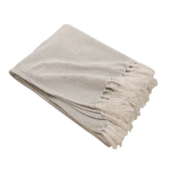 Russell Stripe Throw Blanket 2