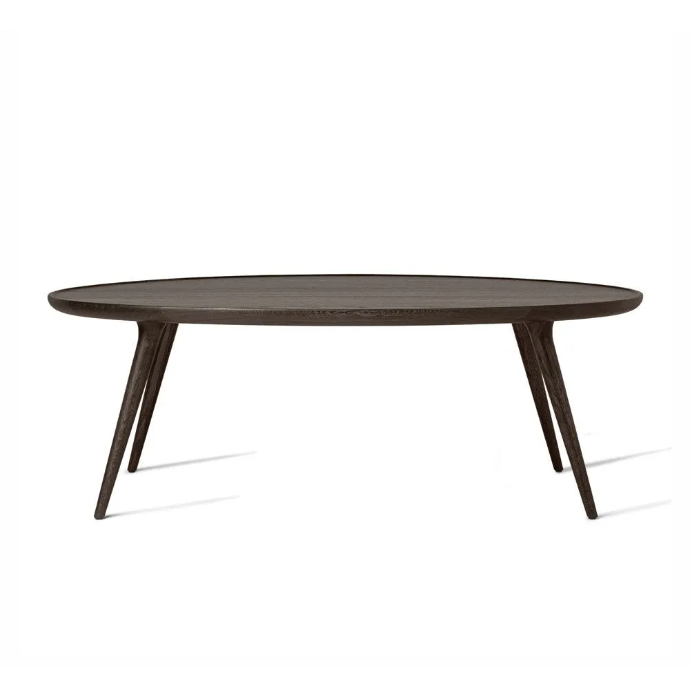 Mater Accent Oval Lounge Table Sirka Grey Stained Oak W80 x L120 2
