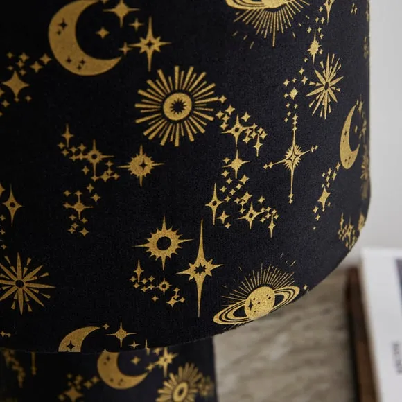 Celestial Fabric Table Lamp 3
