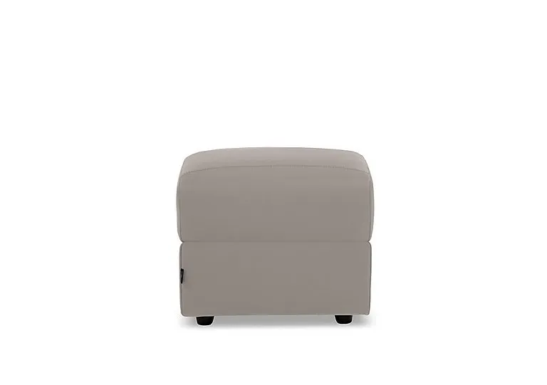 Canto Leather Footstool