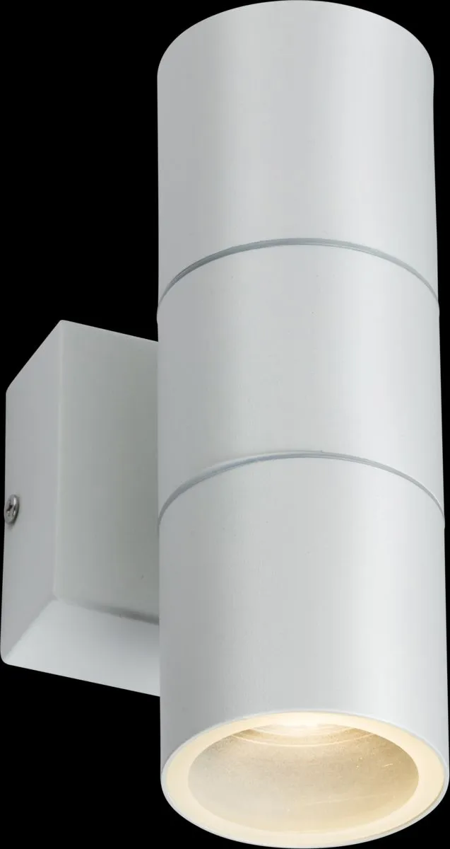 Netlighting GU10 Up & Down Wall Light White 230V IP54 2x20W