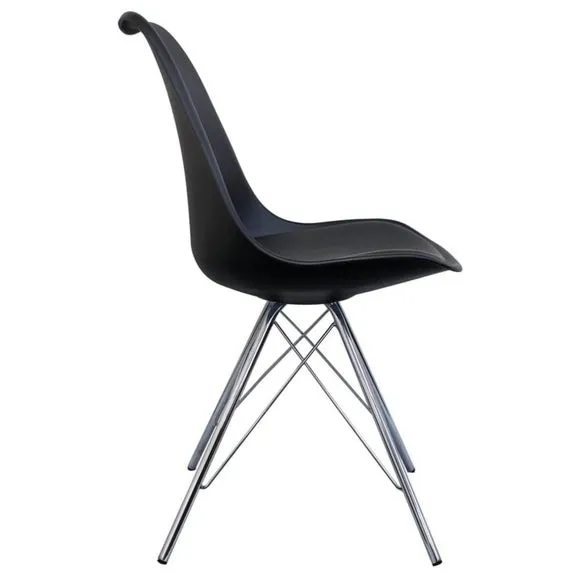 Fusion Living Soho Plastic Dining Chair 4