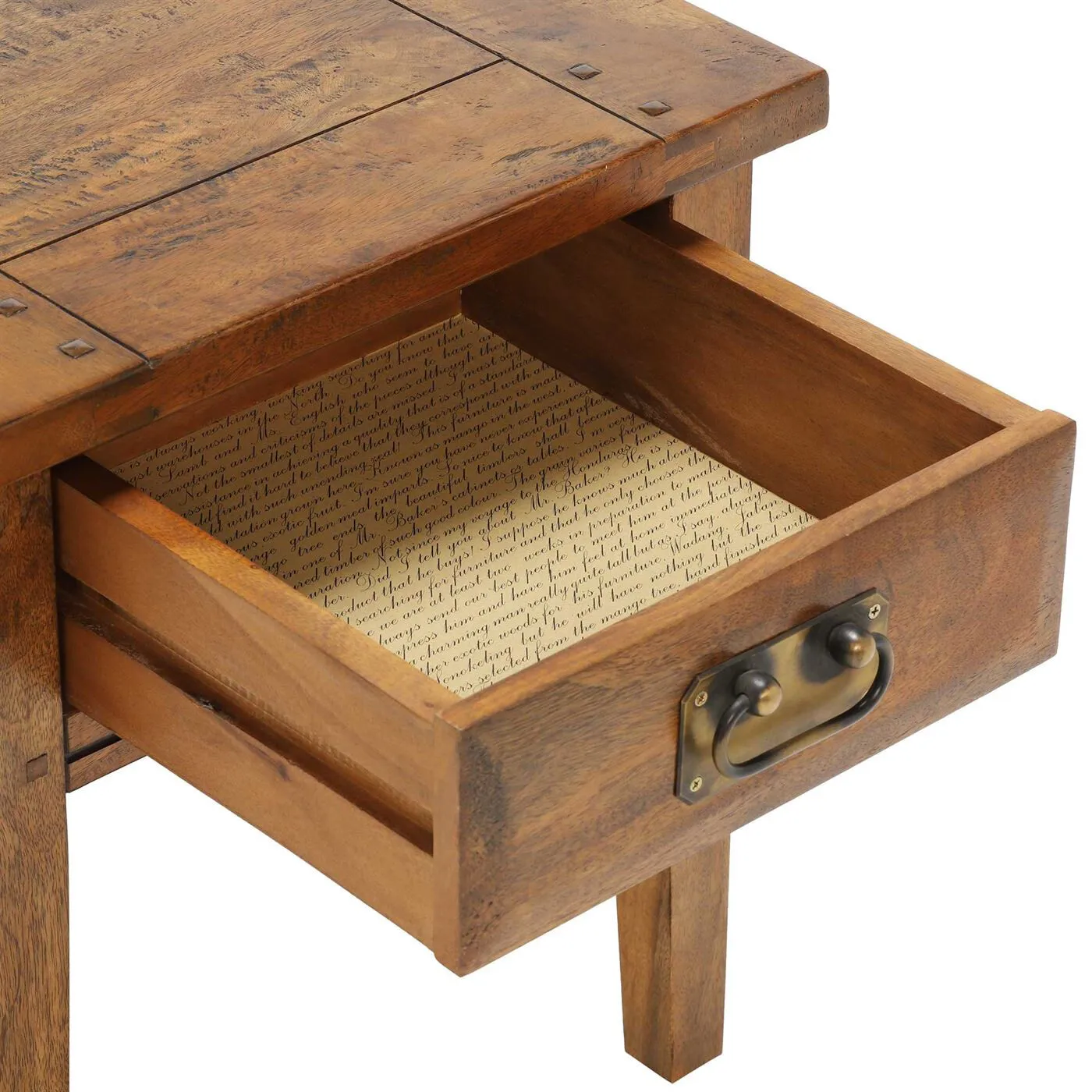 New Frontier Lamp Table, Mango Wood | Barker & Stonehouse 6