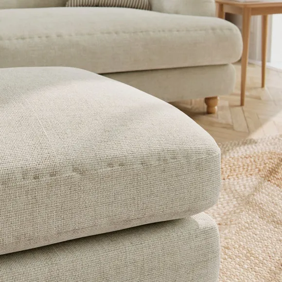 Martha Chunky Chenille Footstool 3