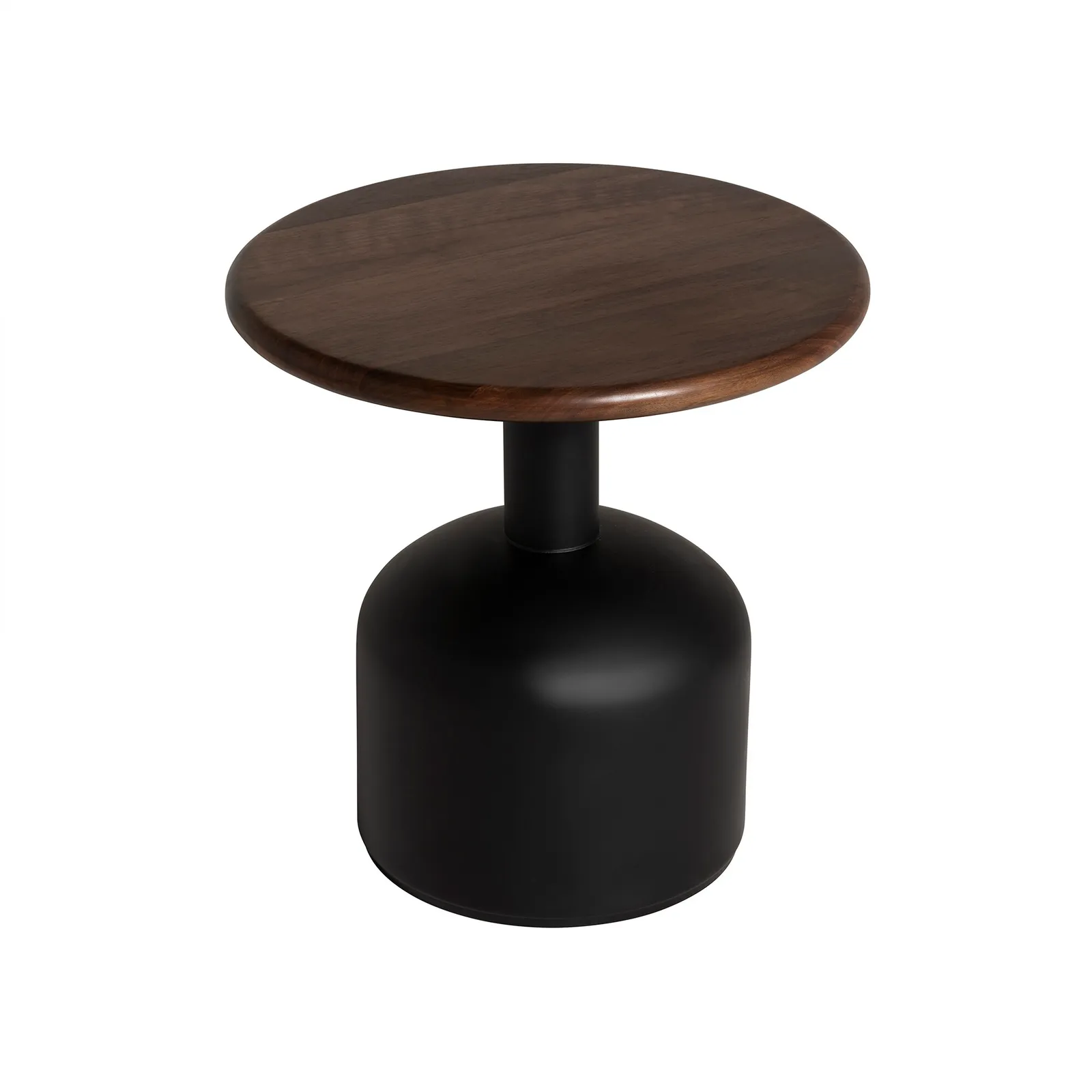 Thorne Side Table 50X50X50Cm, Round, Walnut Wood | Barker & Stonehouse 3