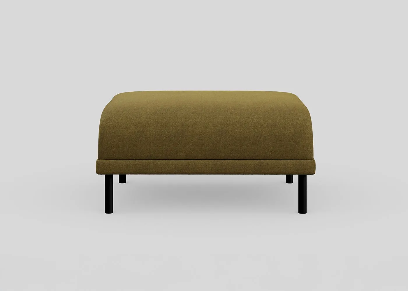 Heal's Harri Footstool Chunky Boucle Ecru 2