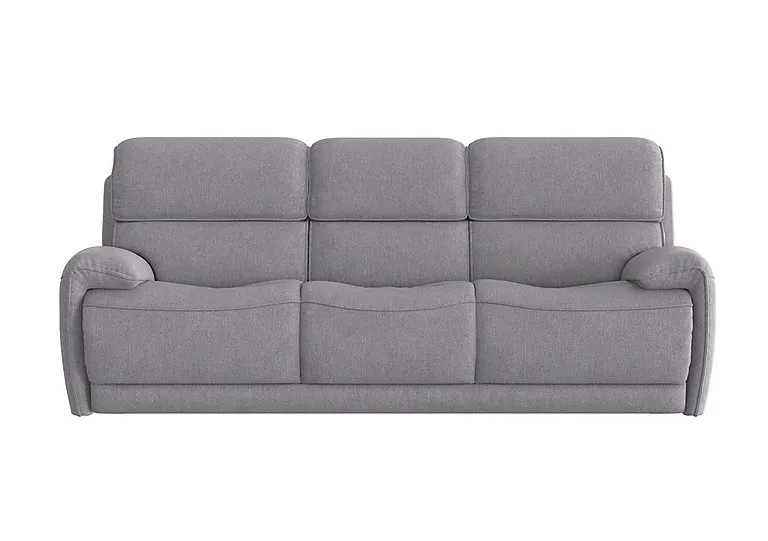 Link 3 Seater Fabric Sofa - R27 Pewter