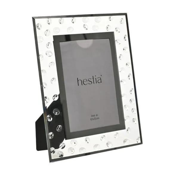 Hestia Diamante Scatter Glass Photo Frame 2