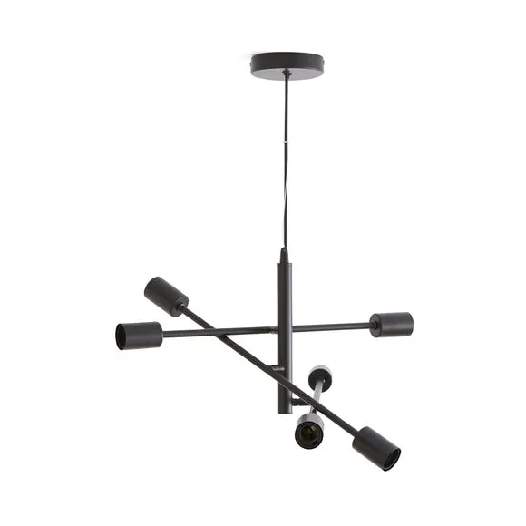 Elements Koppla 6 Light Semi Flush Ceiling Light 6