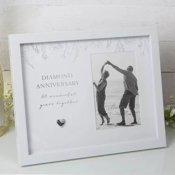 Amore Diamond Wedding Anniversary Photo Frame 2