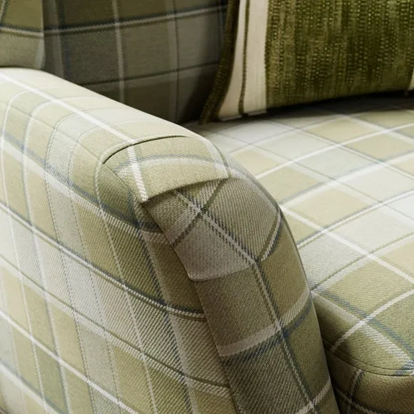 Charnwood Gingham Checked Occasional Armchair 3