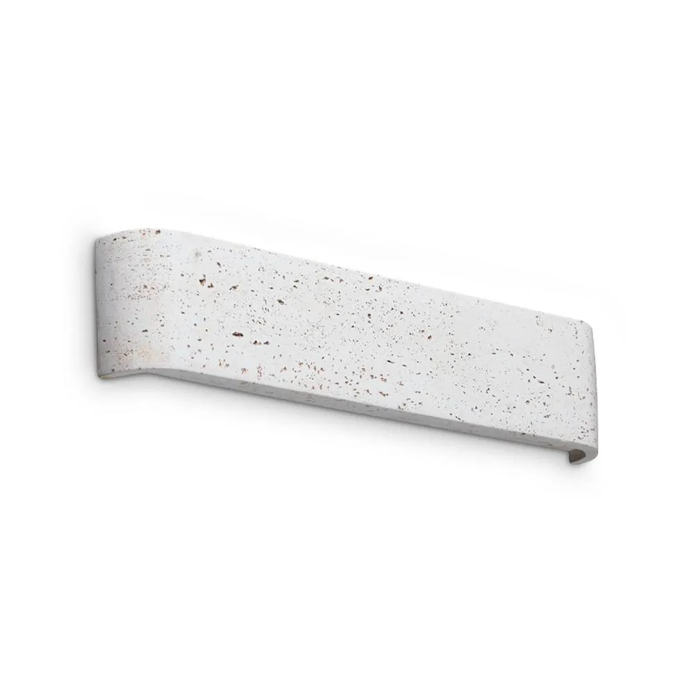 Netlighting Delta 41cm Up & Down Wall Lamp Cement 1x LED 1550lm 3000K in White