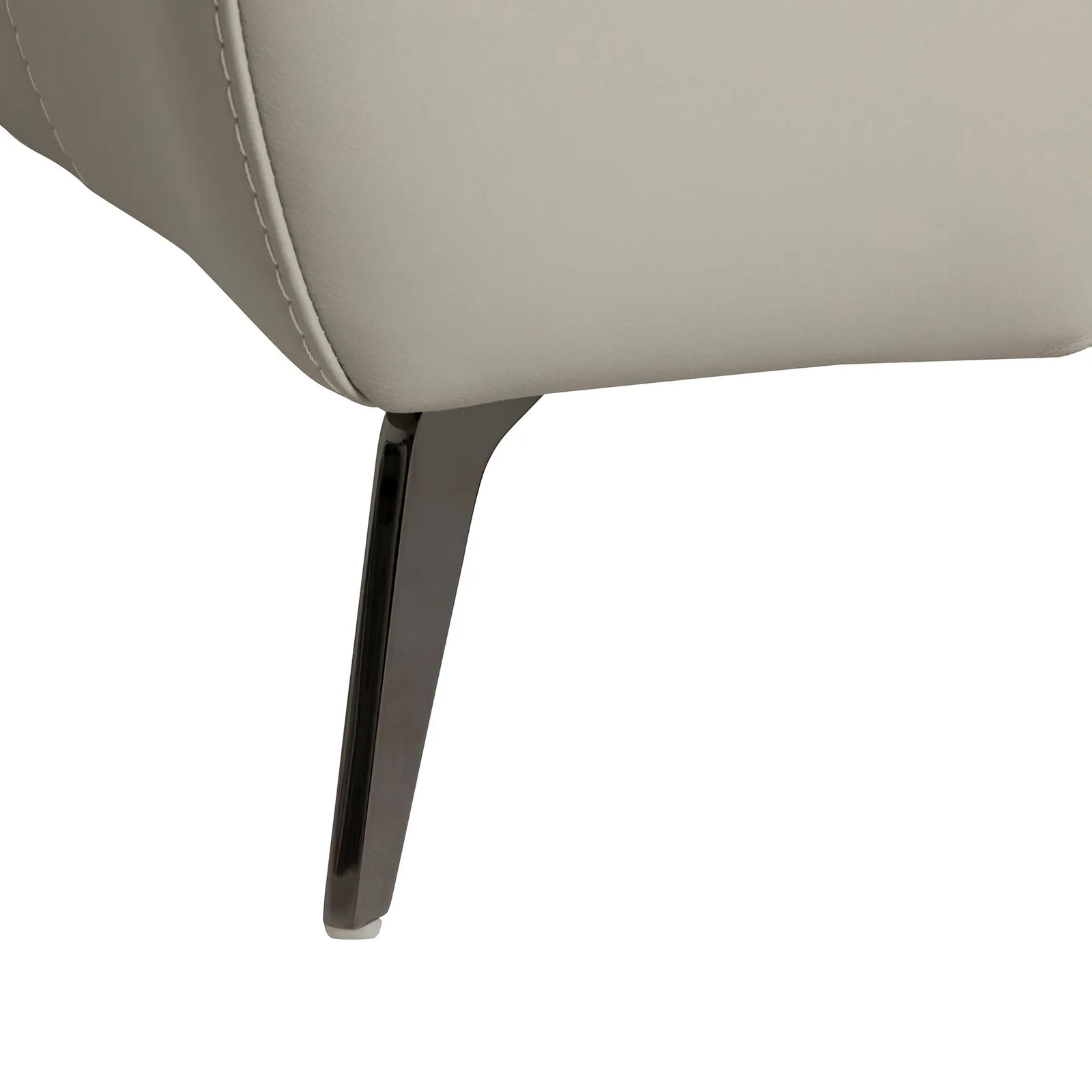 Fiore 2 Seater Sofa, Grey Leather | Barker & Stonehouse 6