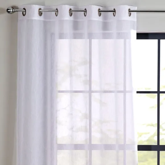 Crushed Eyelet Single Voile Panel 1