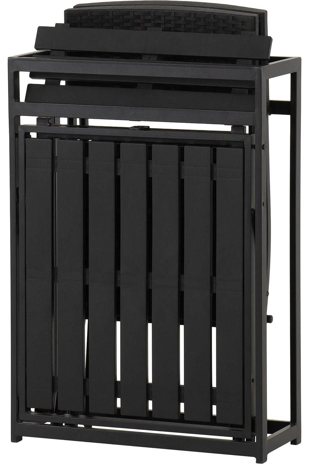 Seconique Foldaway 1+2 Garden Set in Black 5