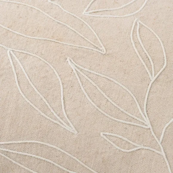 Leaf Linework Rectangle Cushion 2