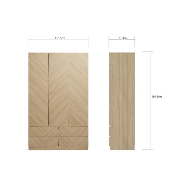Taranto 4 Piece Bedroom Furniture Set 6