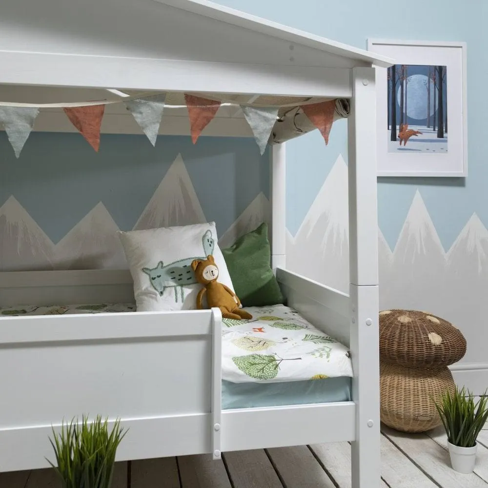 Nöa and Nani Inka Treehouse Bed Low in White 3
