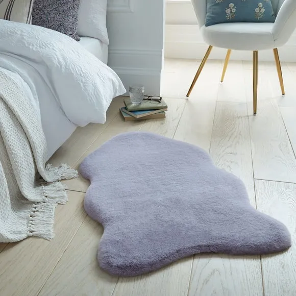 Supersoft Single Pelt Faux Fur Rug 1