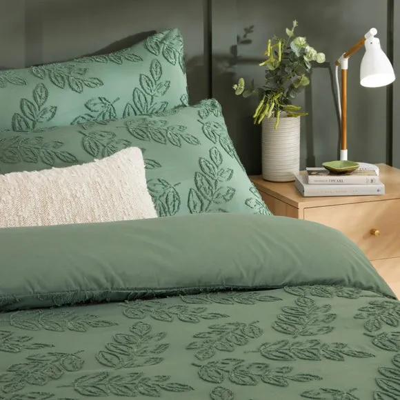Duvet Day Seville Leaf Reversible Duvet Cover & Pillowcase Set 2
