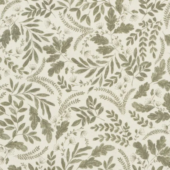 Colette Wild Harvest Leaves Print Accent Chair 6