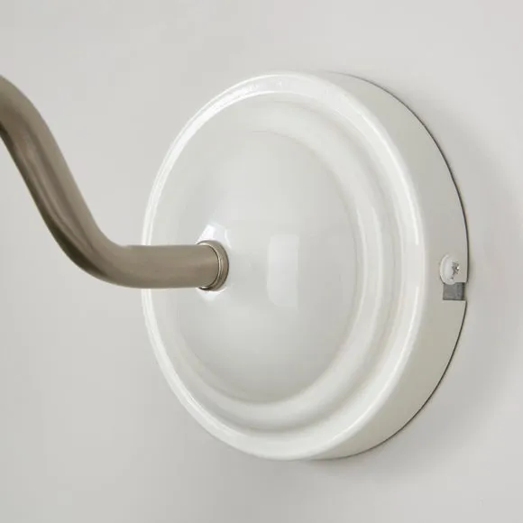 Lilbourne Ribbed Ceramic Wall Light 4