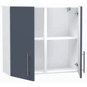 Wickes Orlando Marine Blue Wall Unit - 800mm 2