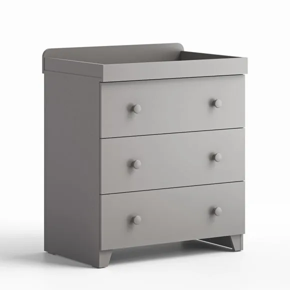 Little Acorns Classic 3 Drawer Chest and Wardrobe Nursery Set 2