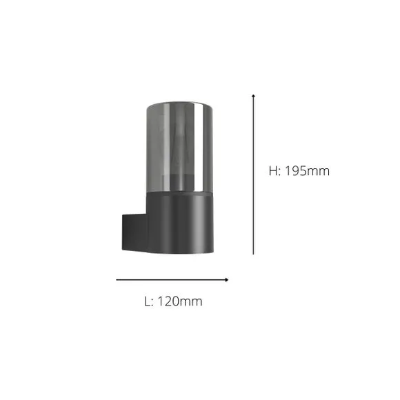 EGLO Cropani Modern Outdoor Wall Light 4