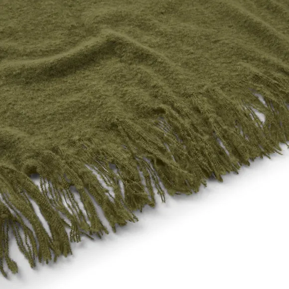 Brushed Boucle Throw Blanket 3