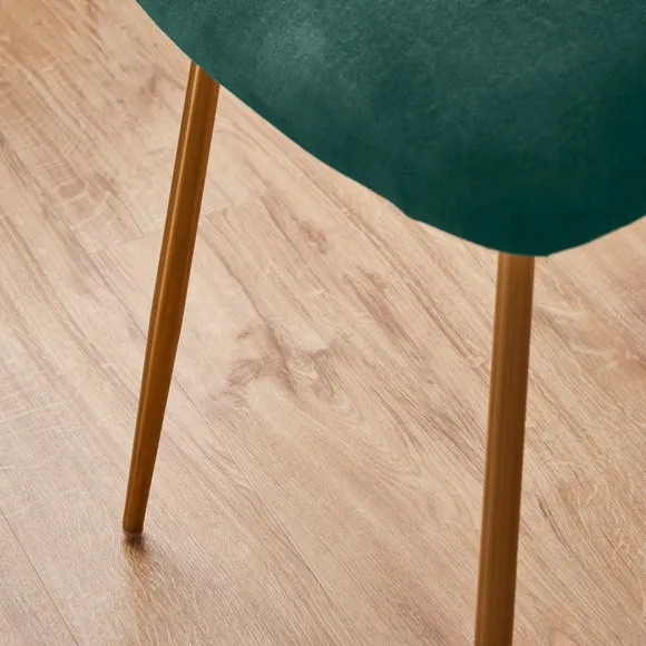 Kendall Dining Chair, Velvet 4