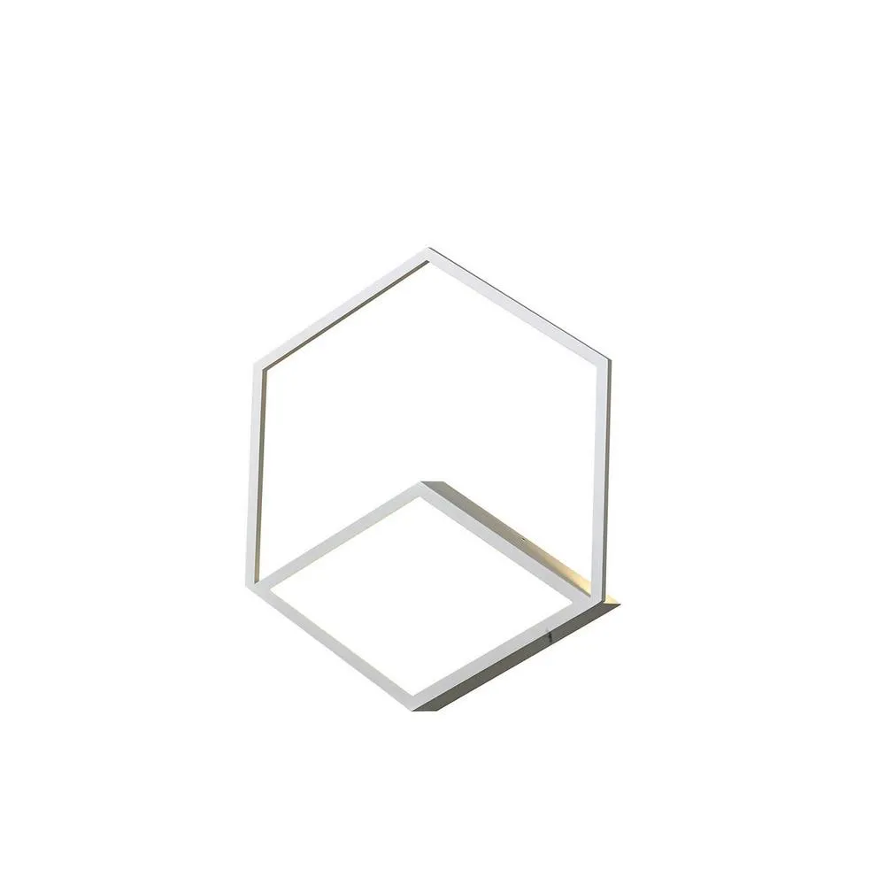 Netlighting Kubick Ceiling Wall Light Dimmable 32W LED 3000K 1870lm White
