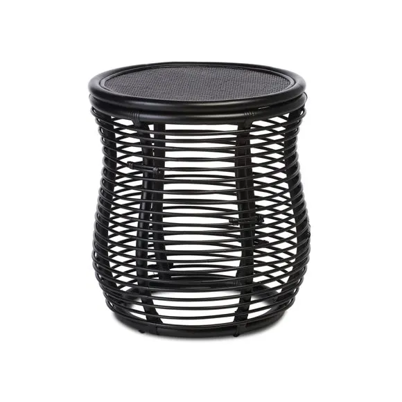 Desser Royal Round Rattan Side Table 2