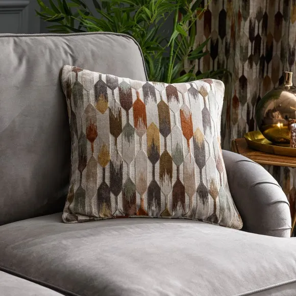 Kelso Cut Velvet Cushion 1