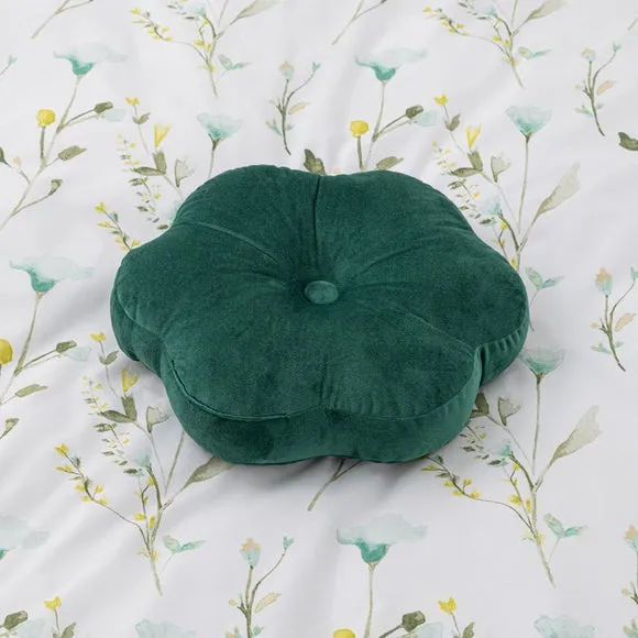 Flower Velvet Cushion 1