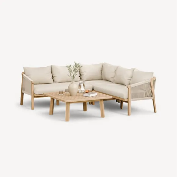 Roma 5 Seater Outdoor Corner Set 2