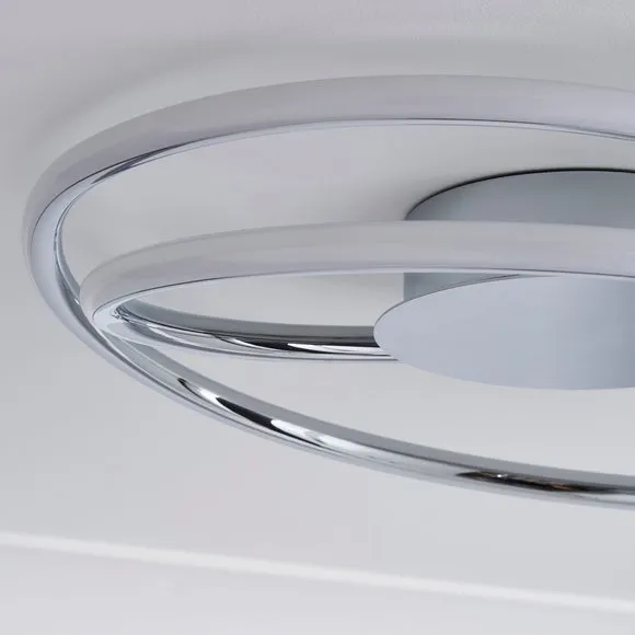 Langdon Bathroom Integrated LED Flush Ceiling Light 3