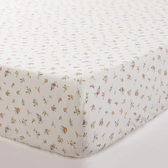 Watercolour Ditsy Fitted Sheet 3