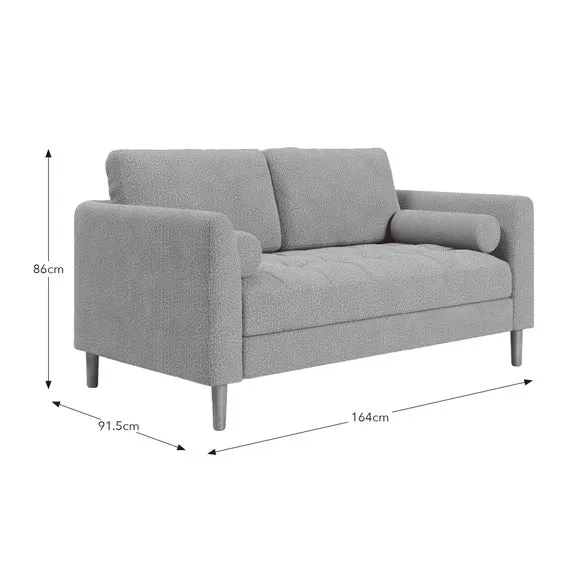 Max Multi Yarn Boucle 2 Seater Sofa 6