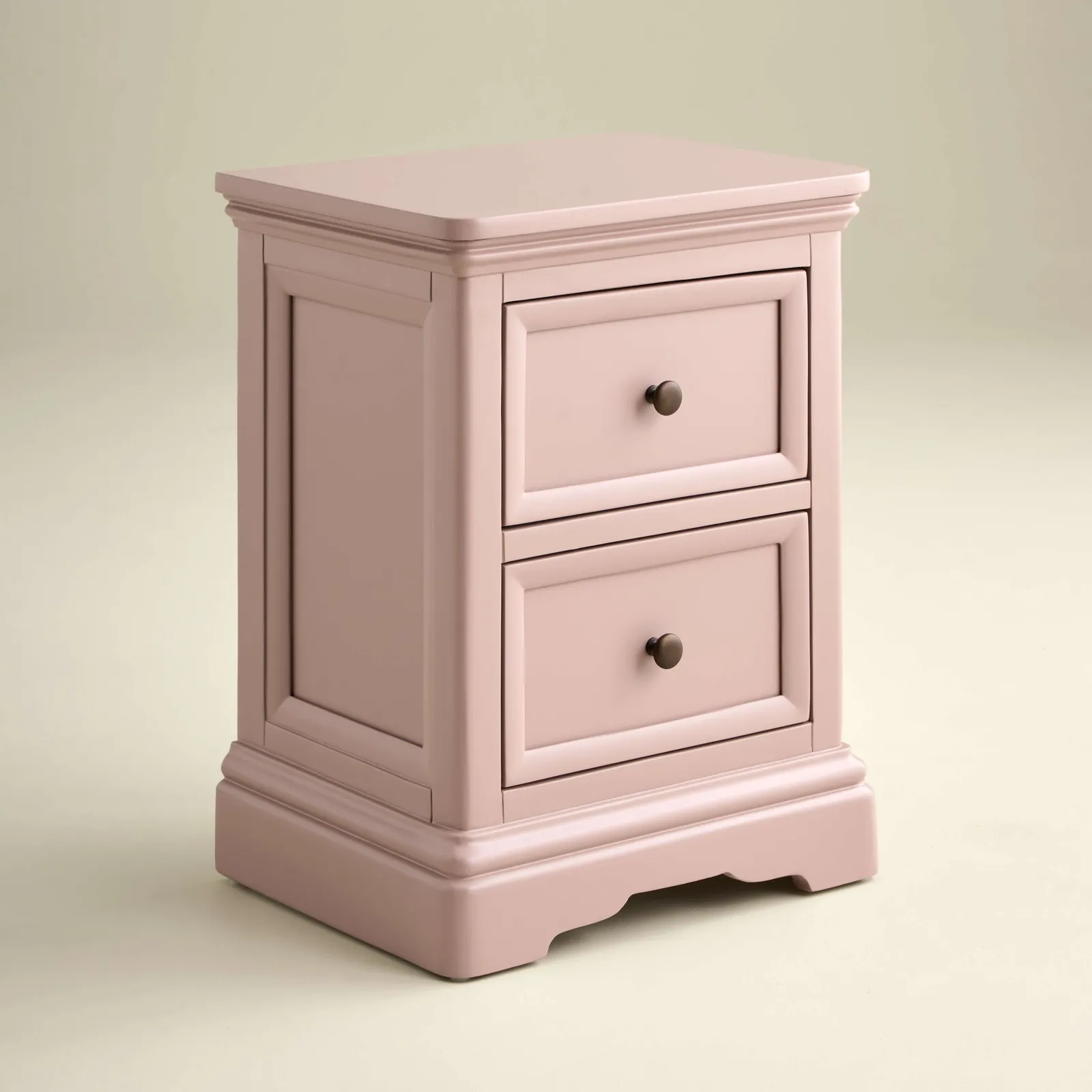 Bordeaux Bedside Chest - Pink