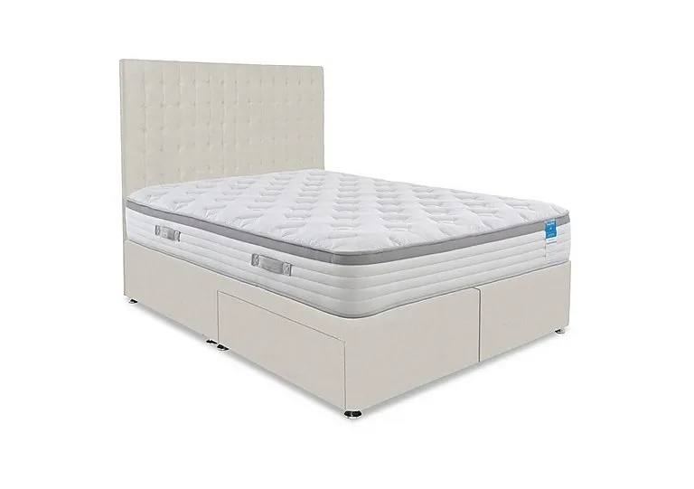 Hybrid 360 Divan Set - Super King - Plush Ecru