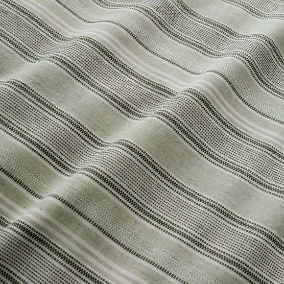 Appletree Yarn Dyed Woven Wide Stripe 100% Cotton Duvet Cover & Pillowcase Set 2