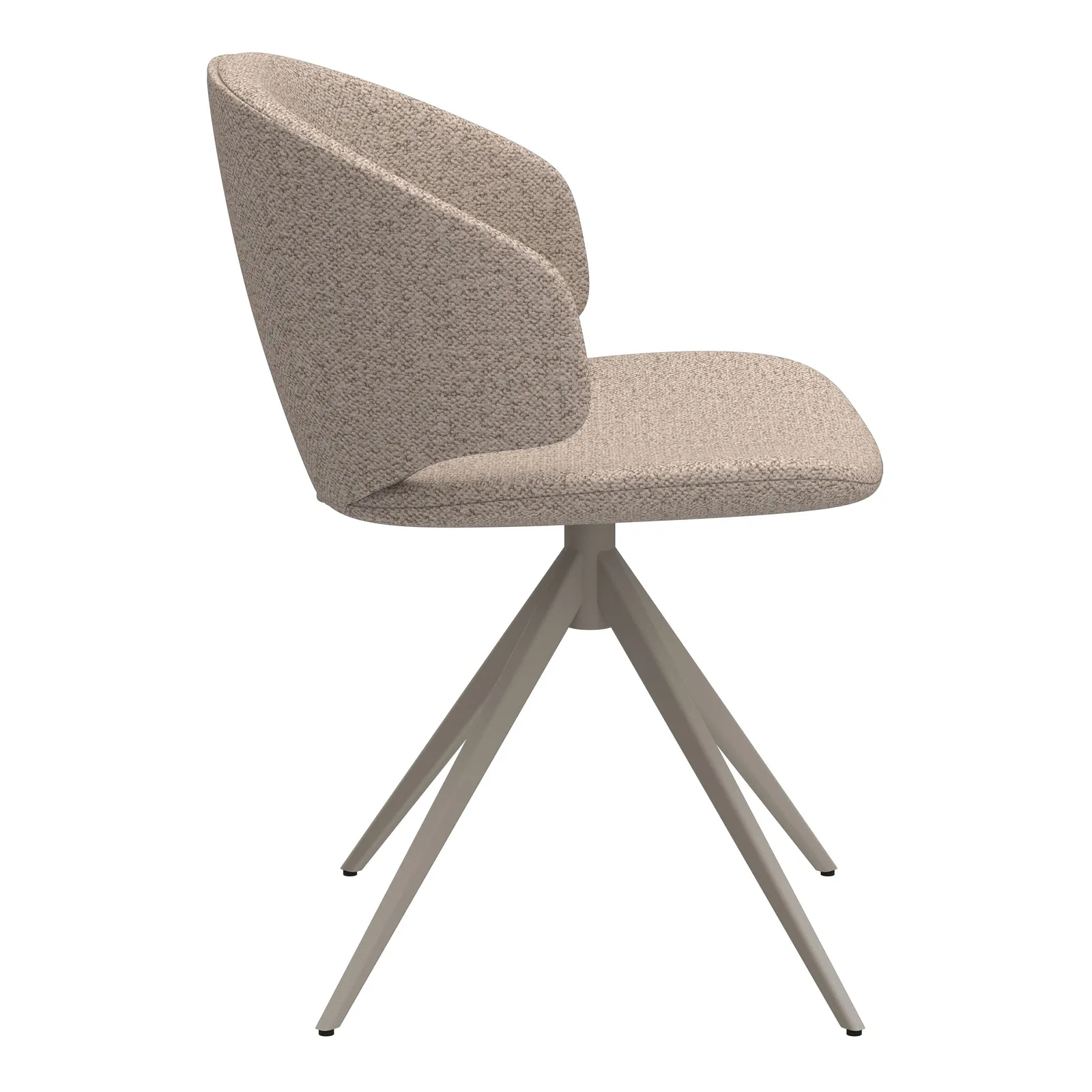 Furniture To Go Ella Swivel Beige Dining Chair 3