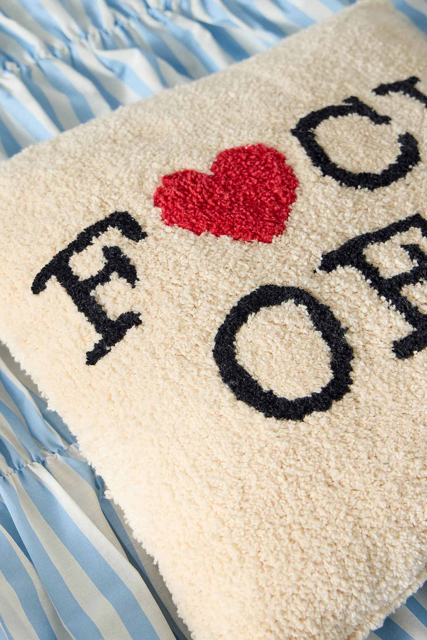 F*ck Off Tufted Cushion - Neutral 2