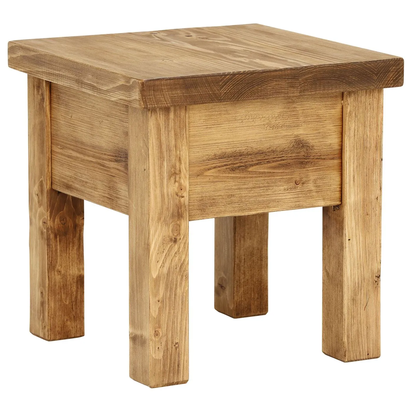 Covington Reclaimed Wood Lamp Table