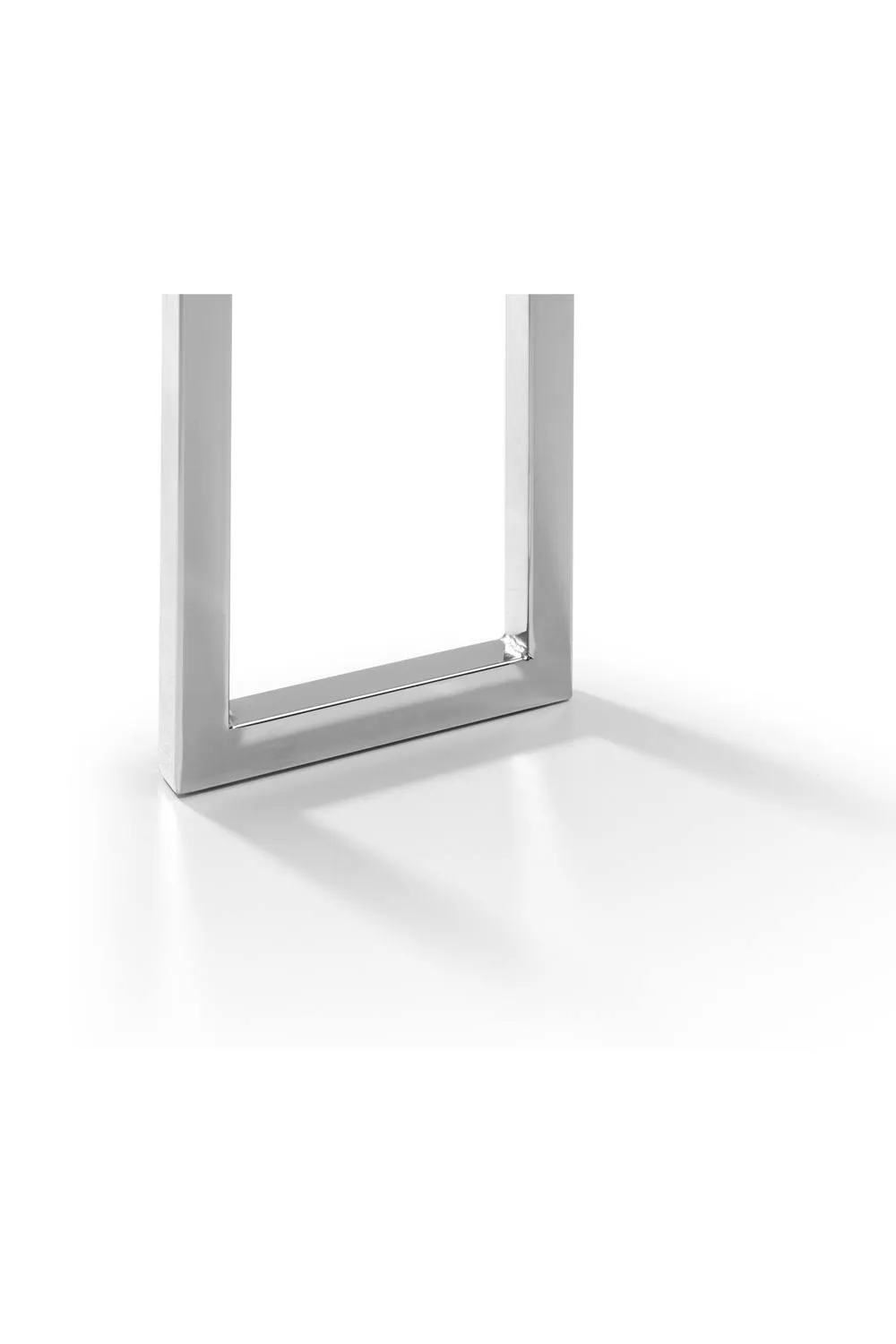 Julian Bowen Positano Rectangular 4-6 Seater Dining Table in White 6