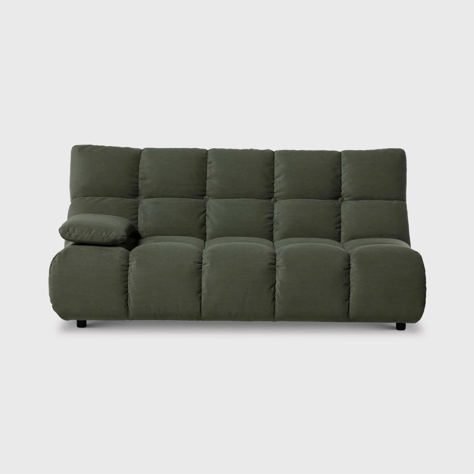 Bryce 2.5 Seater With Armrest Left, Green | Barker & Stonehouse