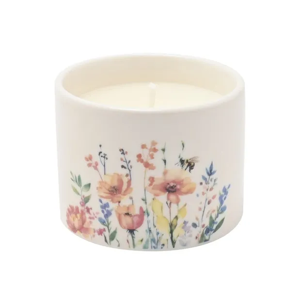 The Cottage Garden Ceramic Candle 100g Grandma, Multi 5