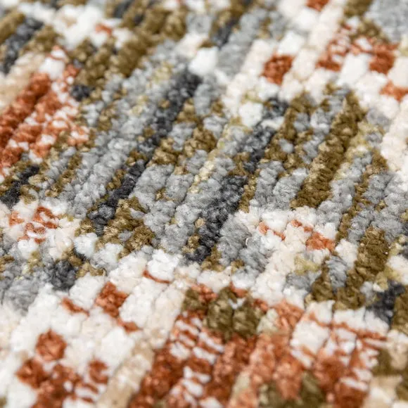 Evar Traditional Tufted Cord Rug 2