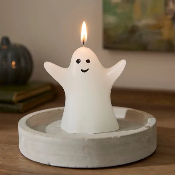 Ghost Shaped Unscented Candle